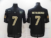 Nike Steelers 7 Ben Roethlisberger Black Camo 2020 Salute To Service Limited Jersey,baseball caps,new era cap wholesale,wholesale hats